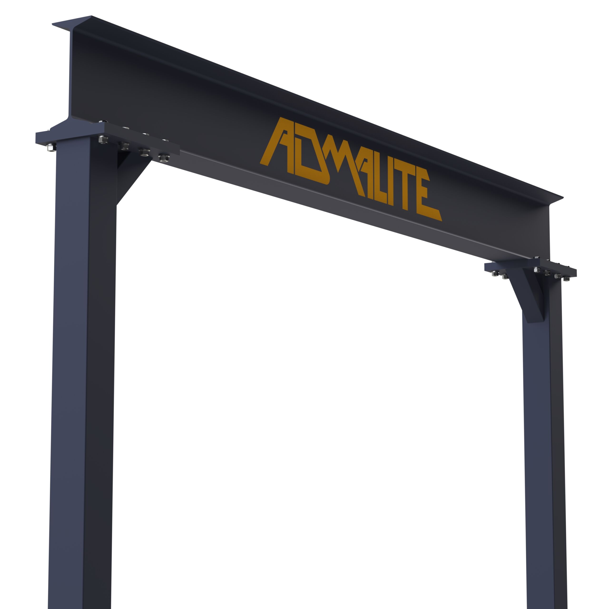 2 Ton Fixed Height Portable Steel Gantry Crane - Image 5