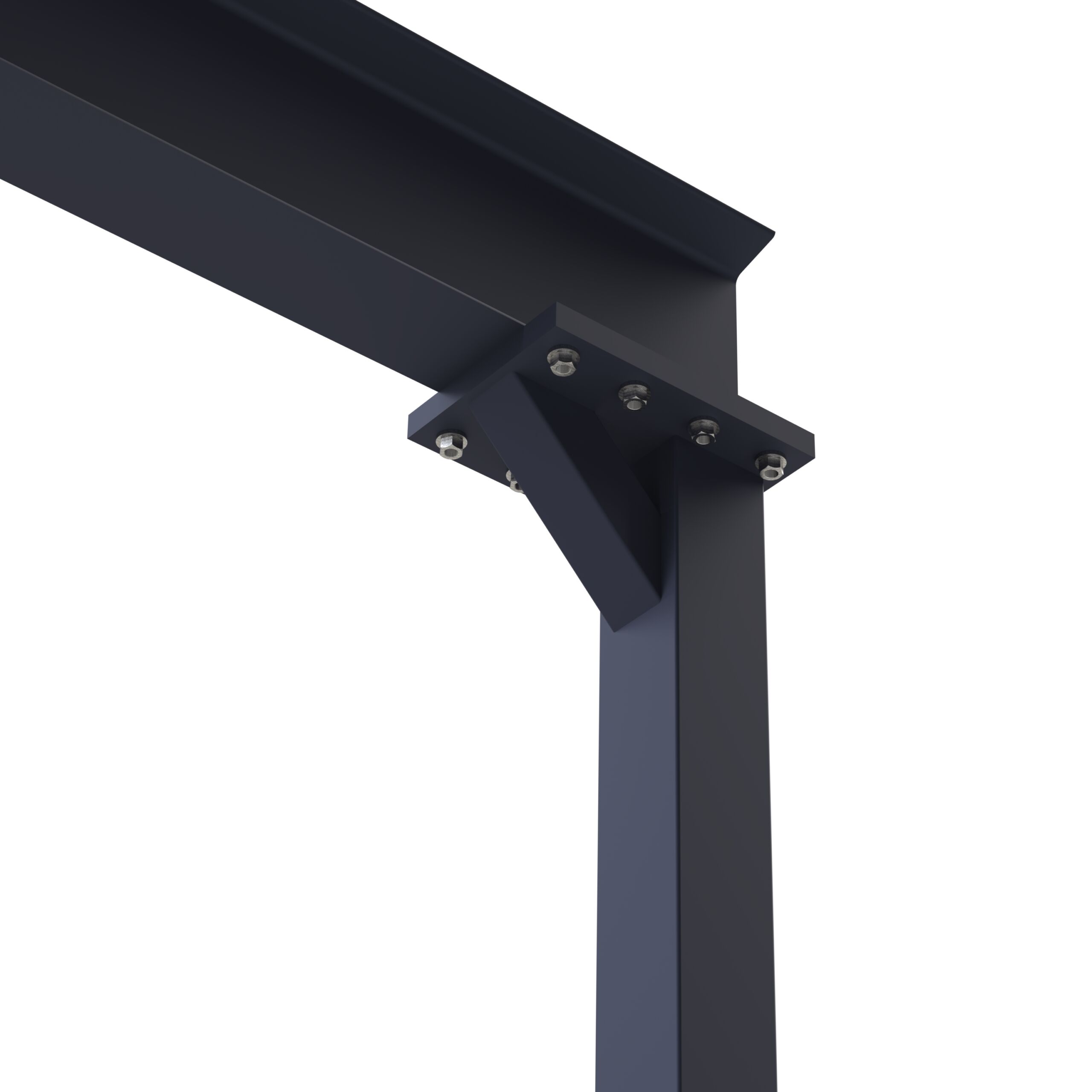 2 Ton Fixed Height Portable Steel Gantry Crane - Image 7