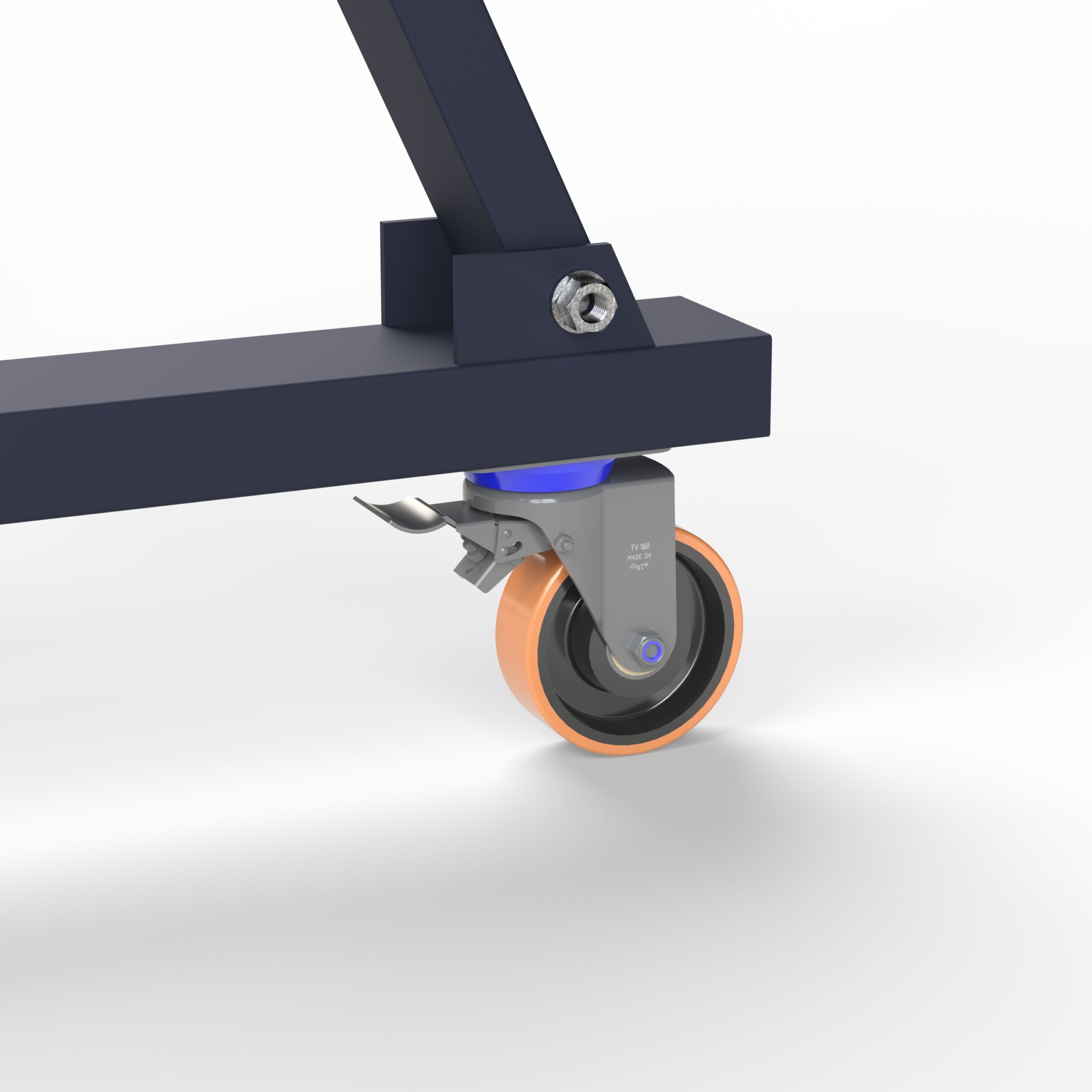 2 Ton Fixed Height Portable Steel Gantry Crane - Image 10