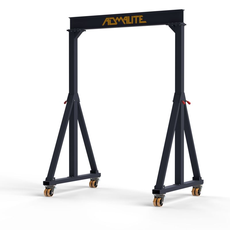 3 Ton Fixed Height Portable Steel Gantry Crane - Image 2