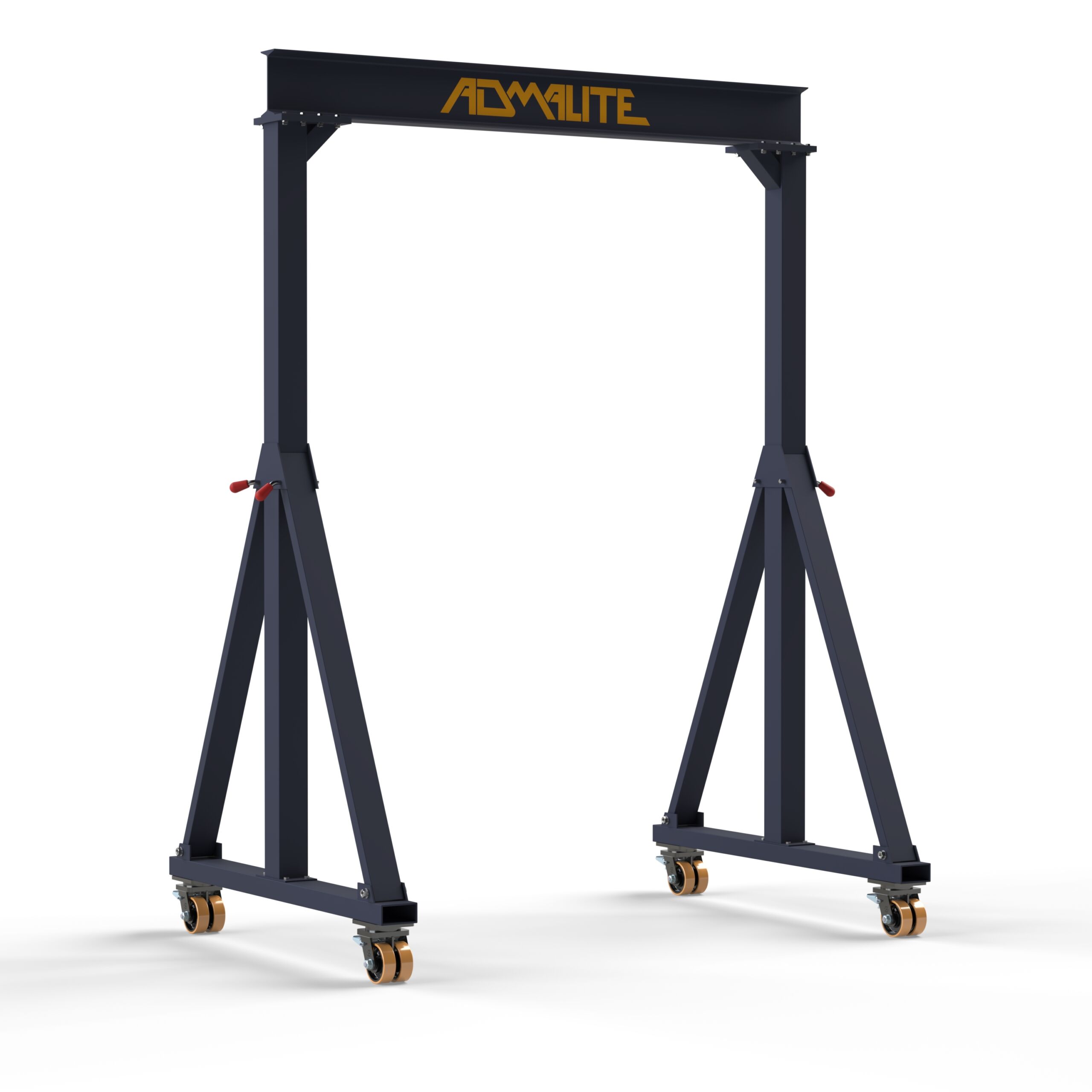 3 Ton Fixed Height Portable Steel Gantry Crane - Image 3