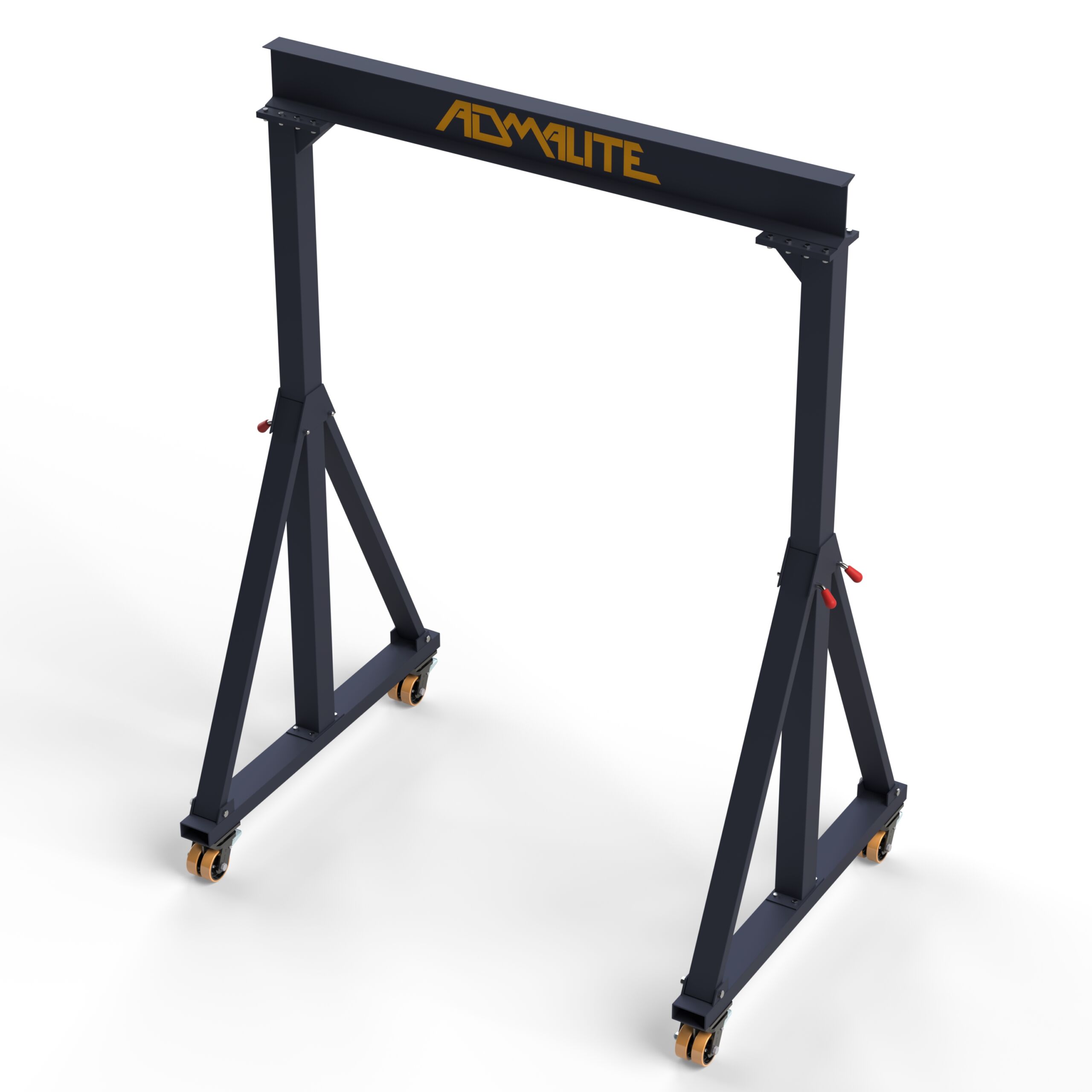 3 Ton Fixed Height Portable Steel Gantry Crane - Image 4