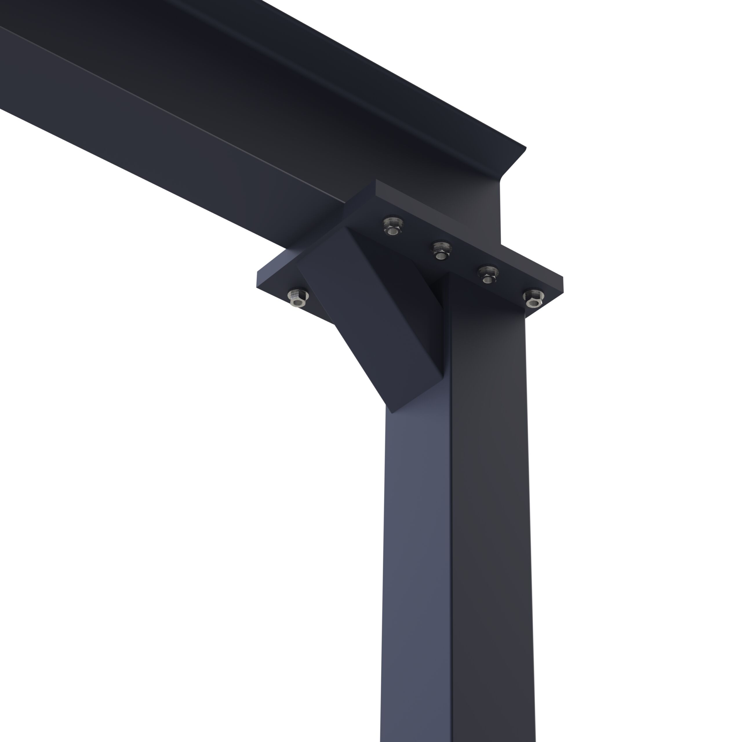 3 Ton Fixed Height Portable Steel Gantry Crane - Image 7