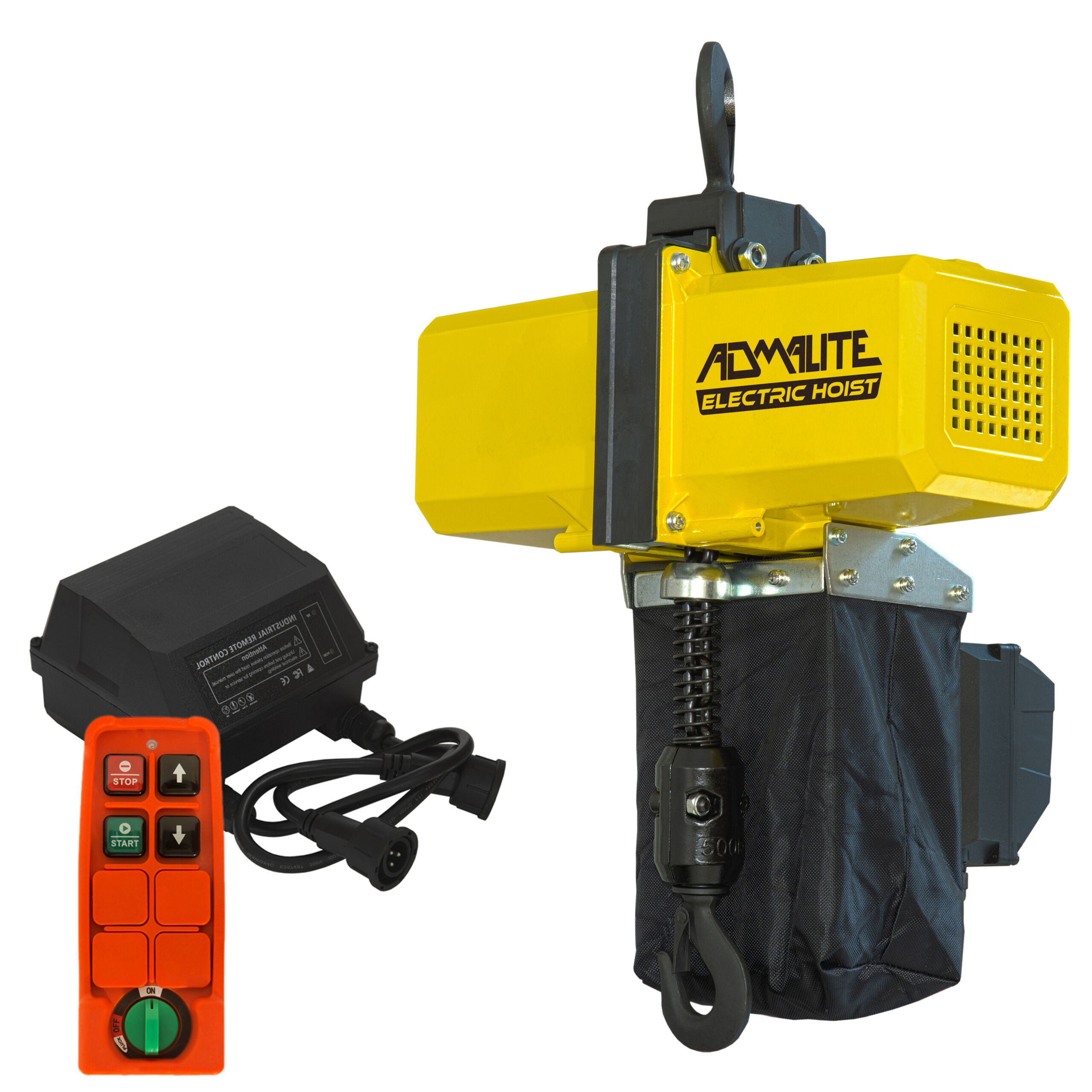 1000lb. Mini Electric Chain Hoist with Wireless Remote Control